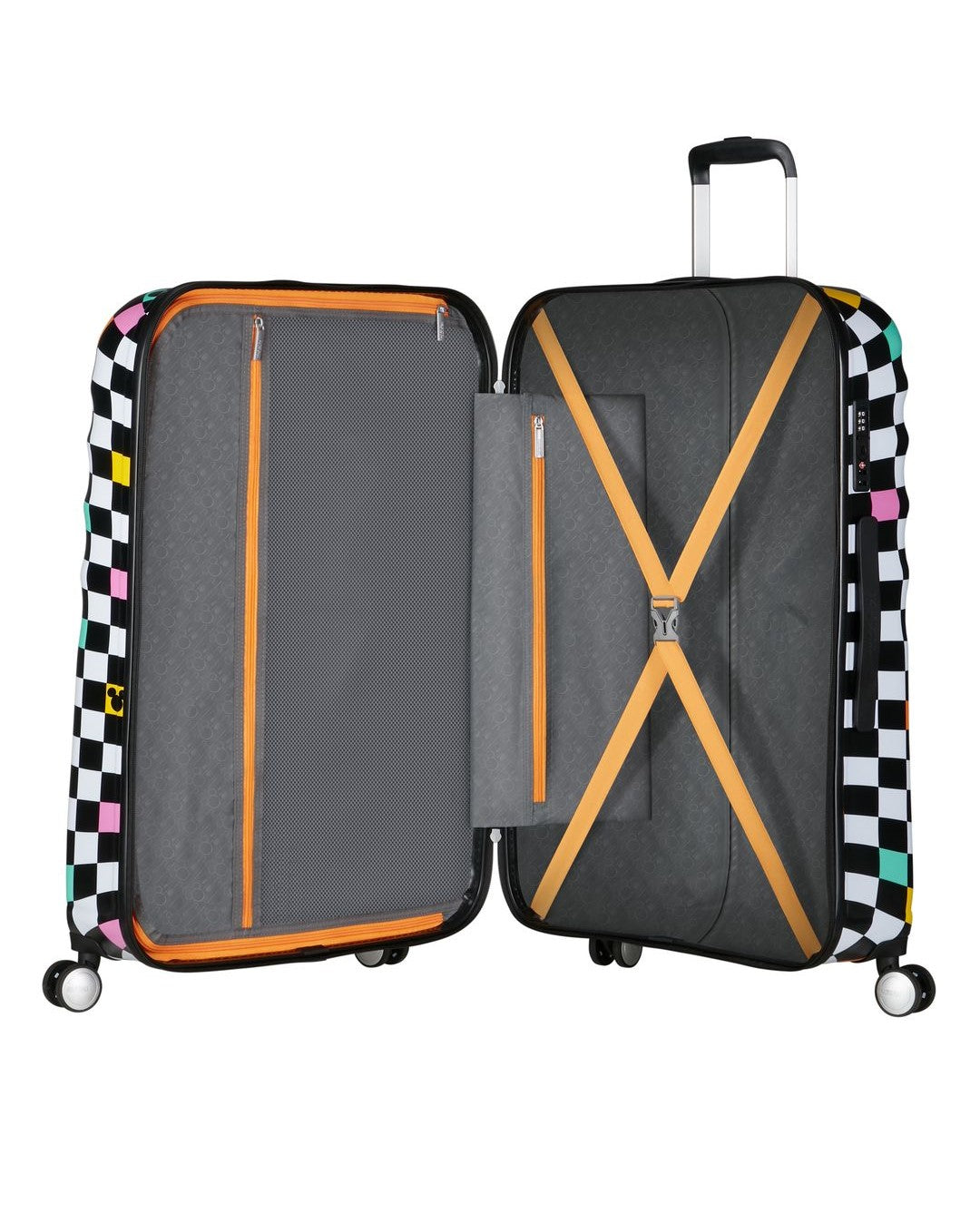 AMERICAN TOURISTER Big suitcase MICKEY CHECK 77CM