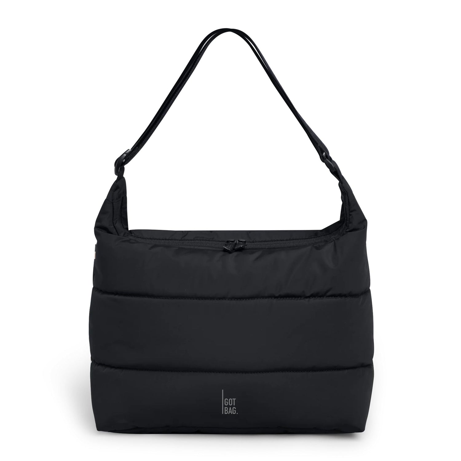 GOT BAG PUFFER SQUARE BAG LARGE MONOCHROME