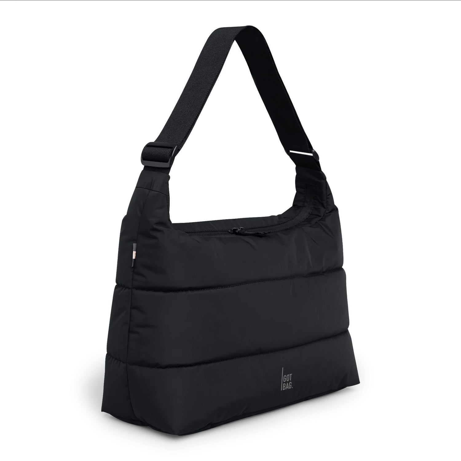GOT BAG PUFFER SQUARE BAG LARGE MONOCHROME