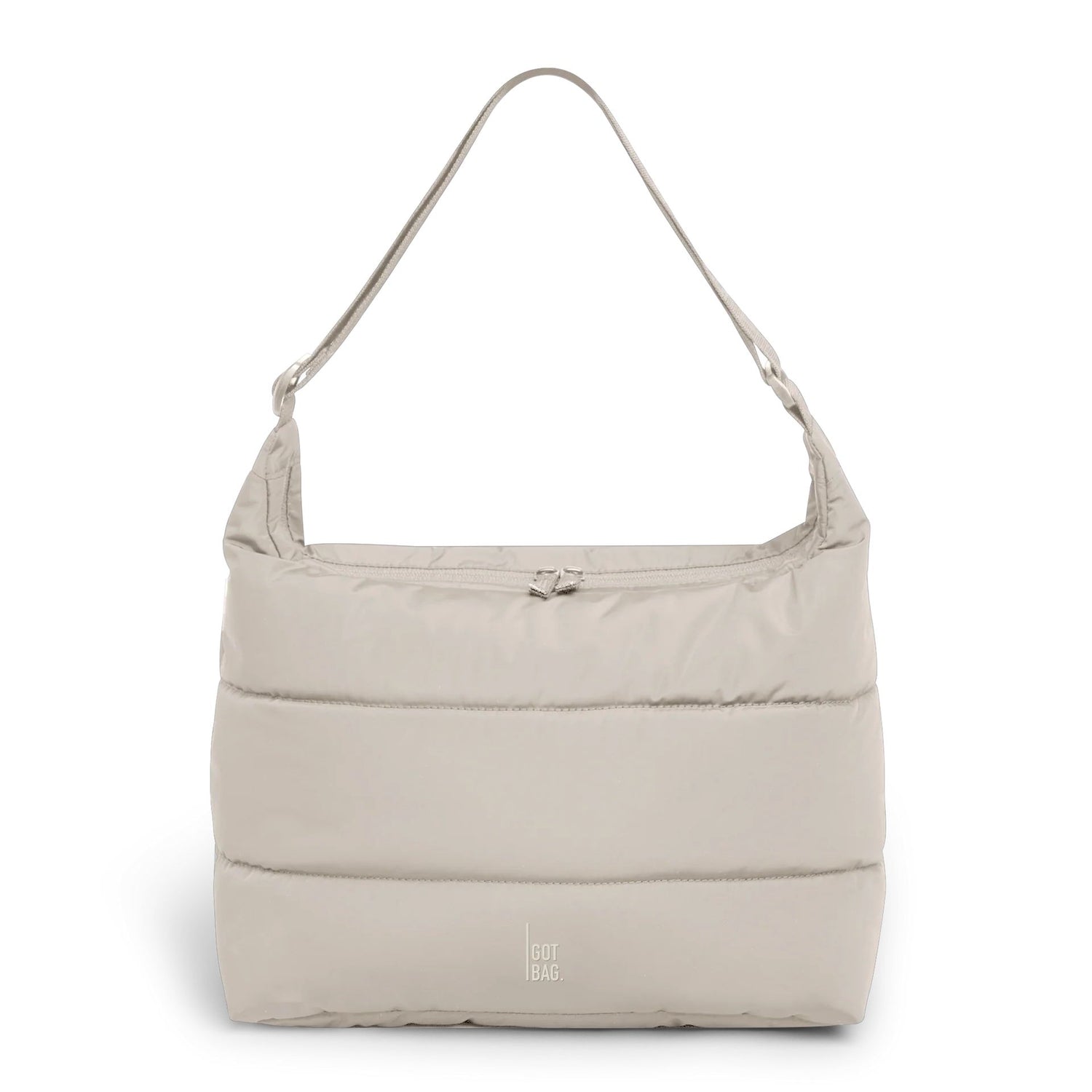 GOT BAG PUFFER SQUARE BAG LARGE MONOCHROME