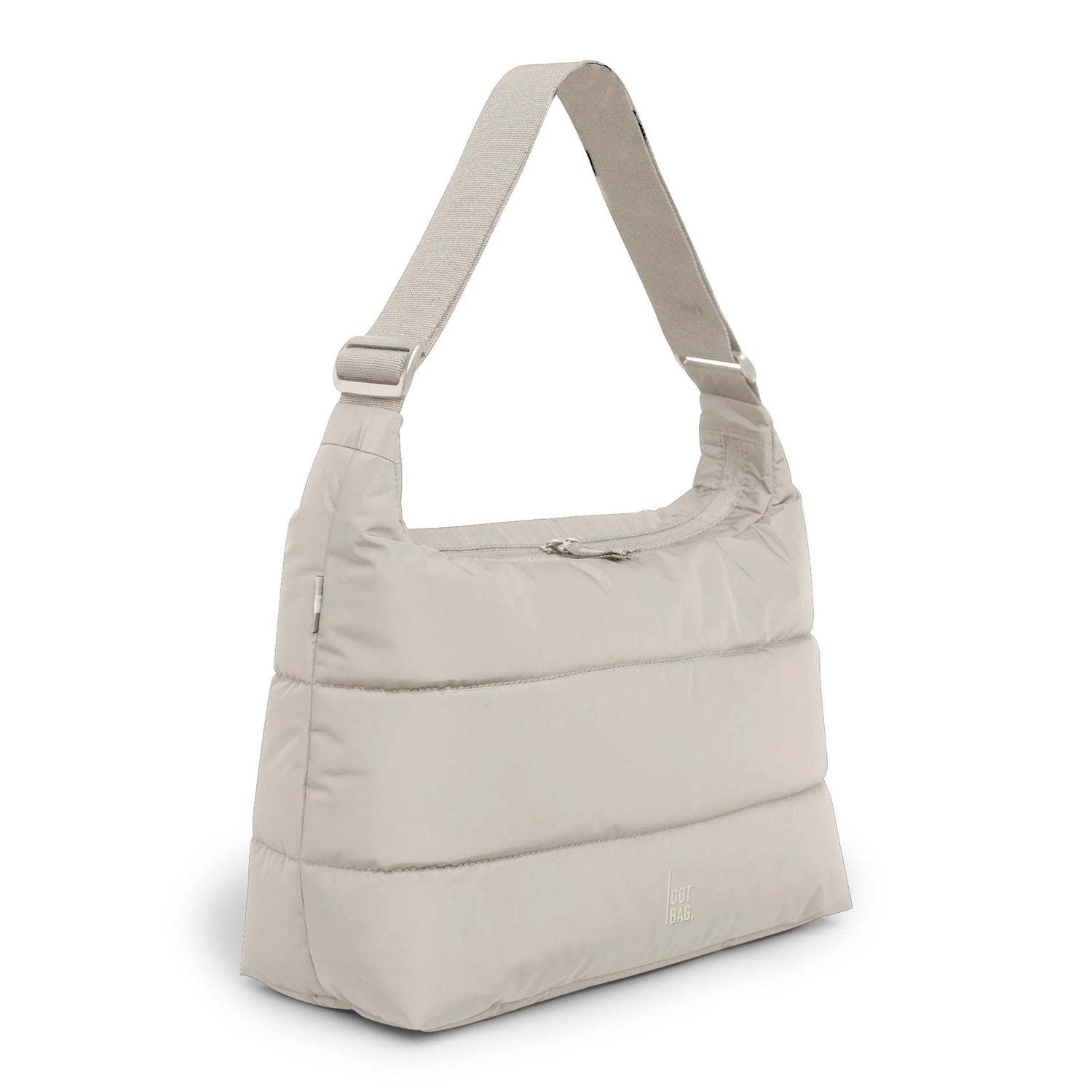 GOT BAG PUFFER SQUARE BAG LARGE MONOCHROME