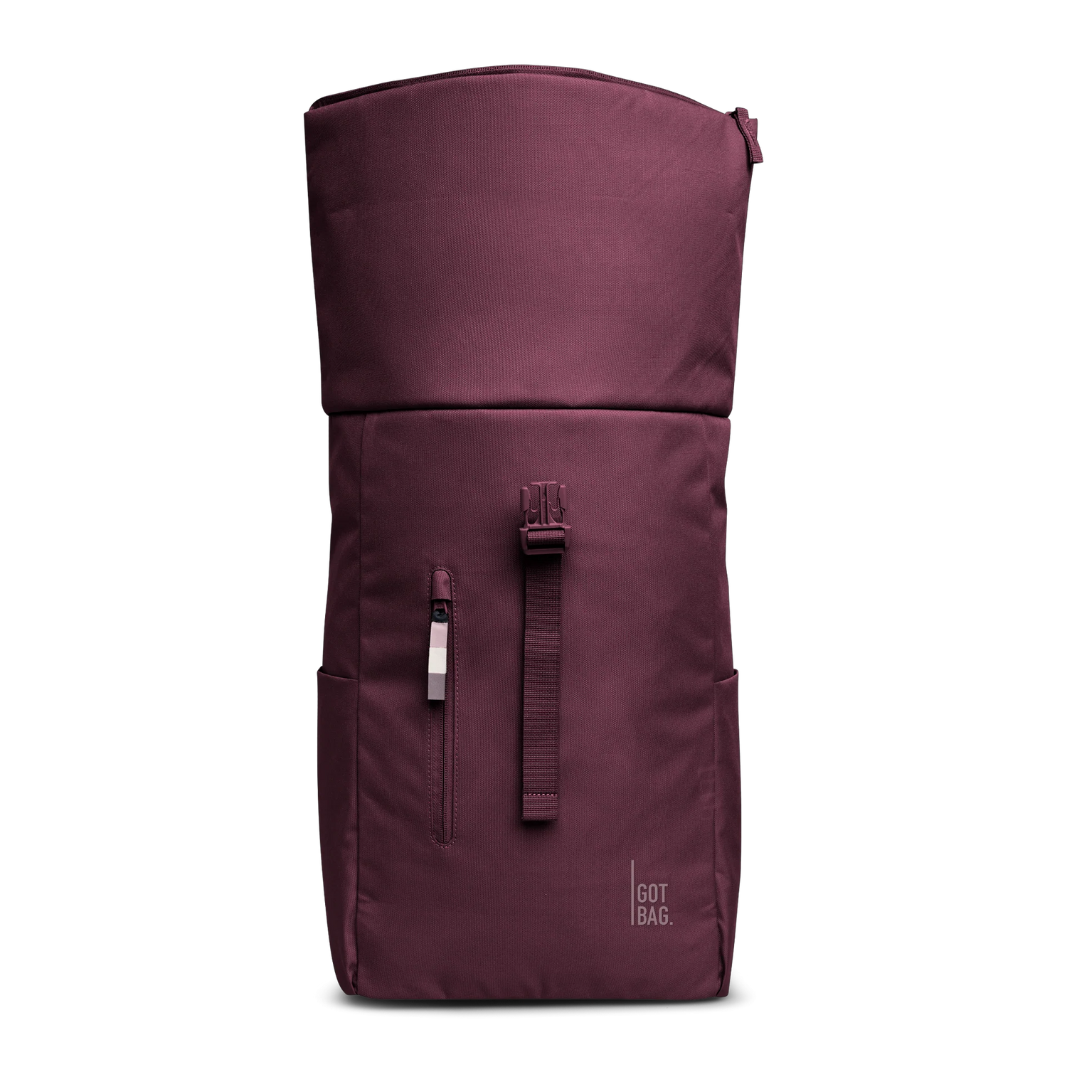 Tenho mochila de bolsa ROLLTOP Monocromático fácil
