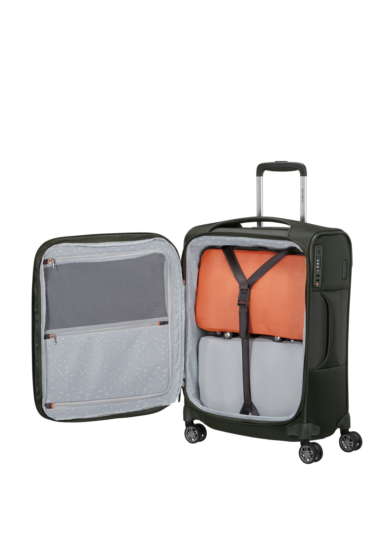 SAMSONITE 4-roue valise EXTENSIBLE Relancer 55CM