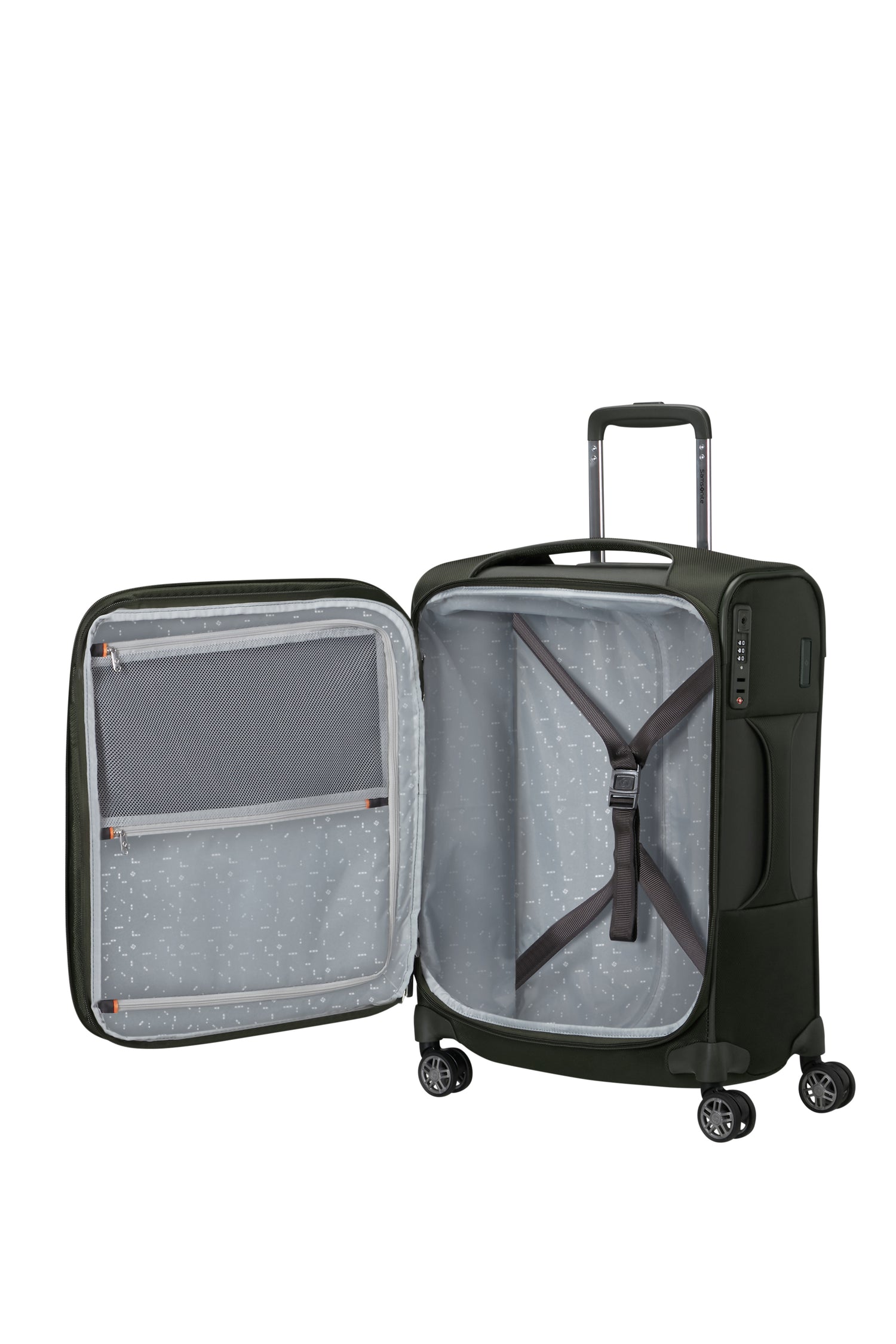 SAMSONITE 4-roue valise EXTENSIBLE Relancer 55CM