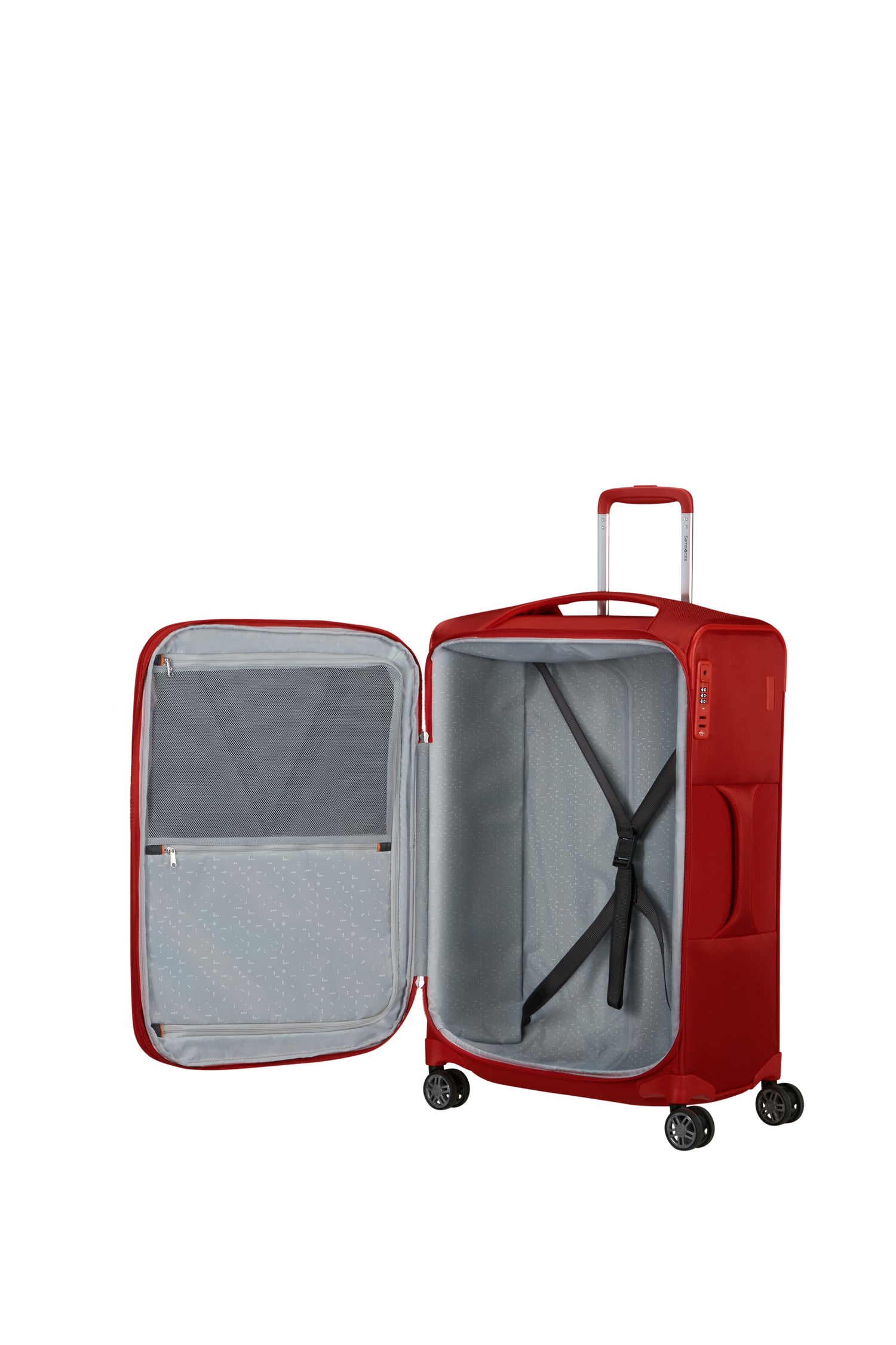 SAMSONITE 4 -wheel suitcase EXTENSIBLE Re-lite 67CM