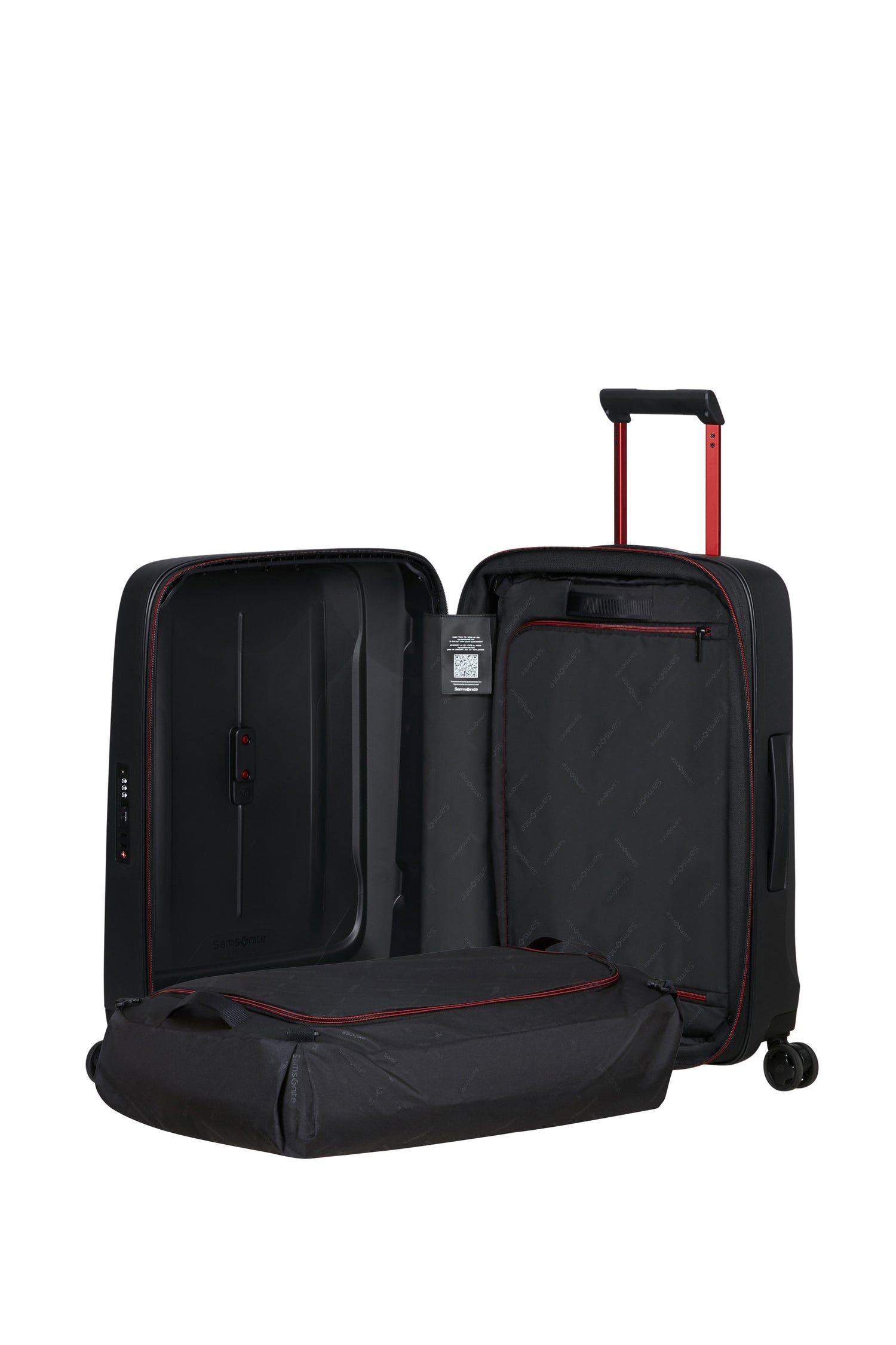 SAMSONITE Valise cabine fermeture éclair extensible ESSENS