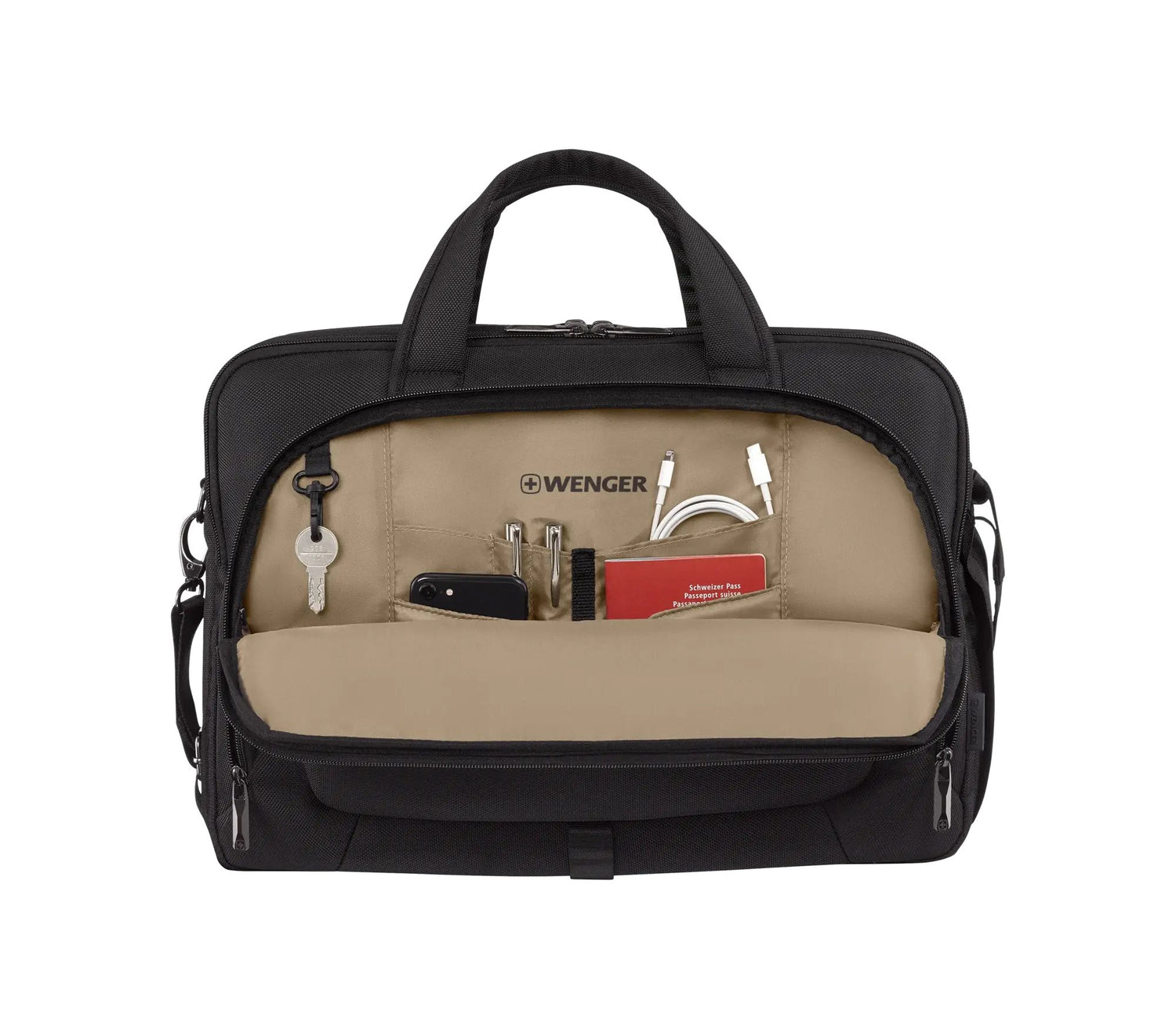 WENGER METEOR Maletín 16"–17"