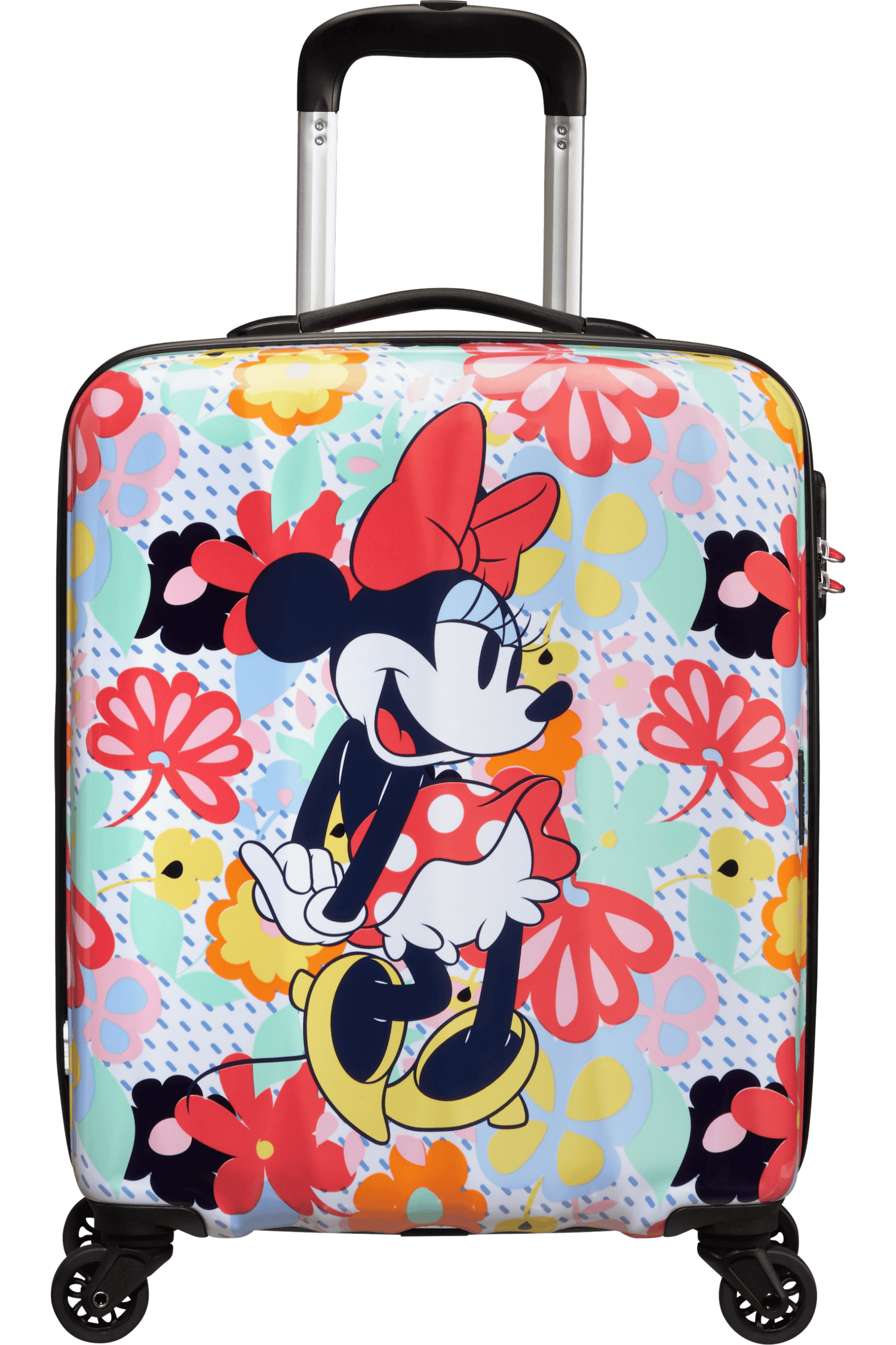 American Tourister Cabin Suitcase Hypertwist Minnie Flower