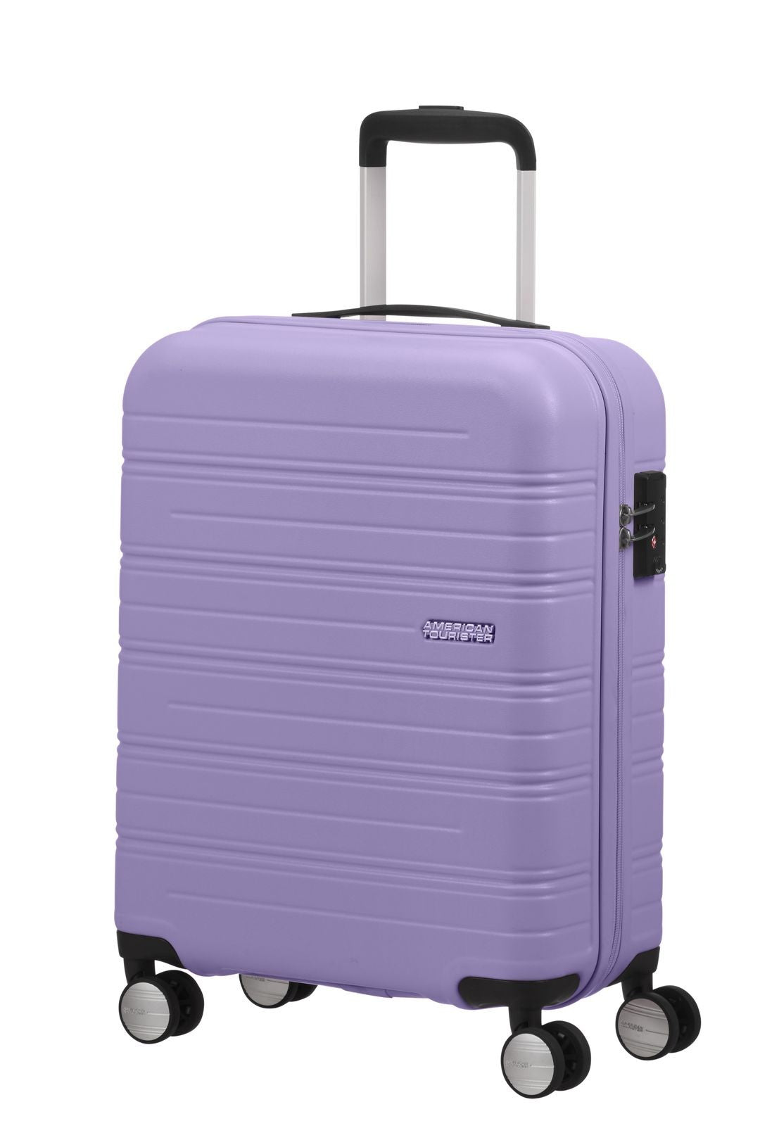 AMERICAN TOURISTER SET OF Cabin suitcase AND NECESER RIGID HIGH TURN- Lila