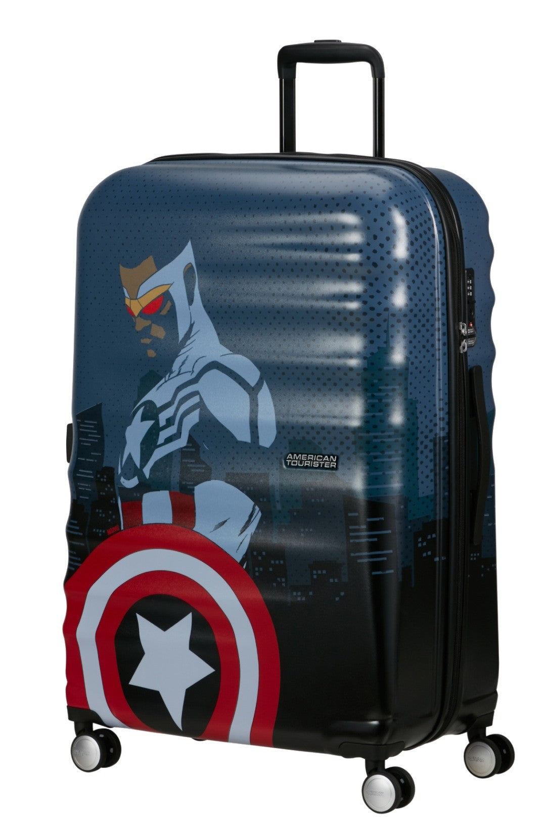 AMERICAN TOURISTER Grande valigia CAPTAIN AMERICA C WAVEBREAKER 77CM