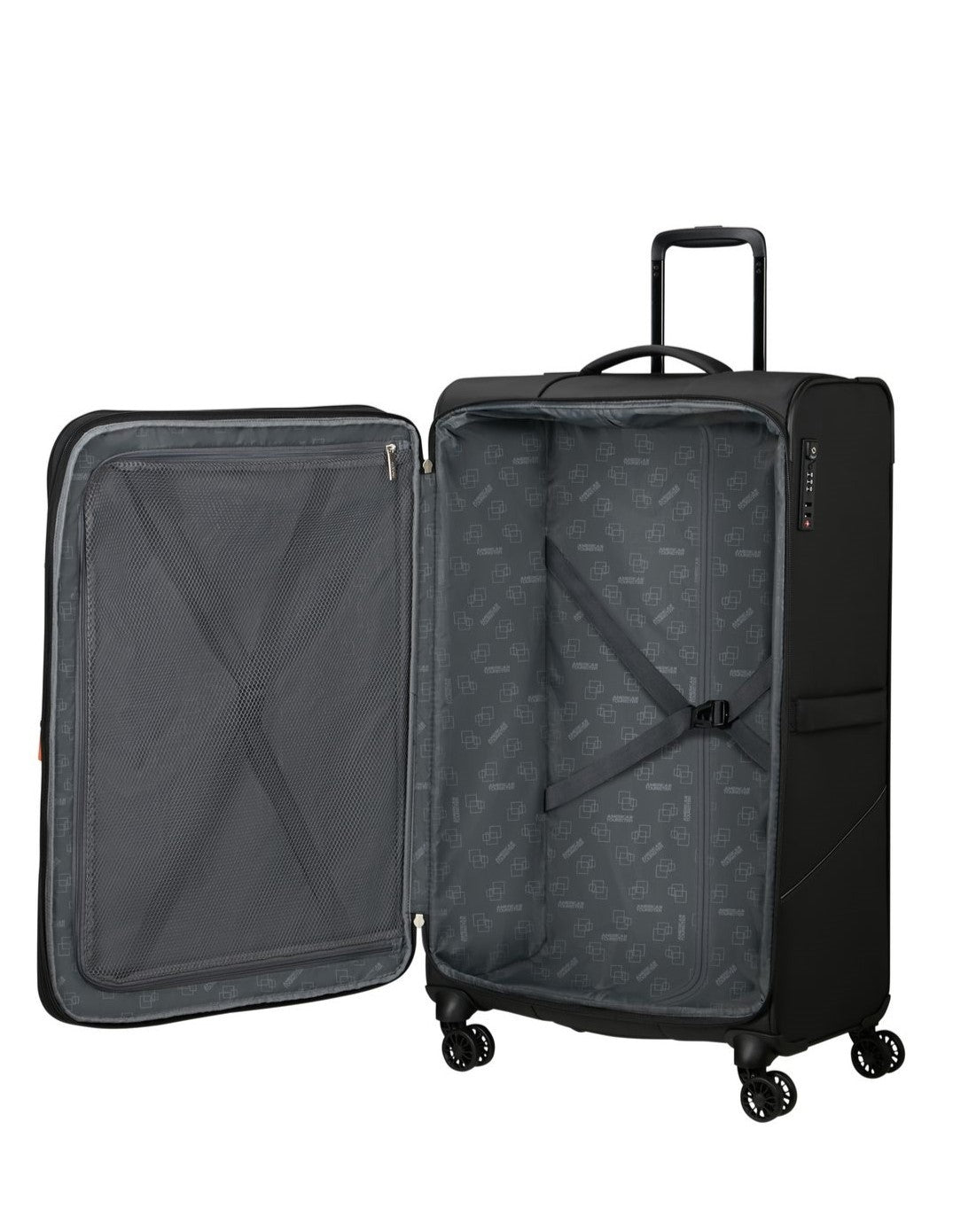 AMERICAN TOURISTER Wielka walizka EXTENSIBLE SUMMERRIDE 80CM - Tkanka Ripstop