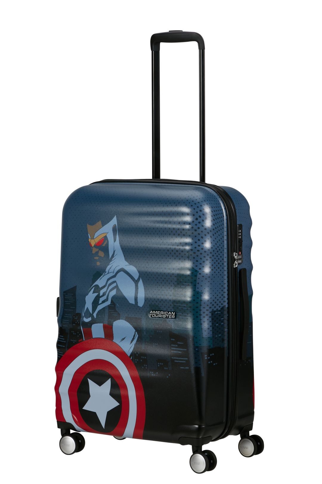 AMERICAN TOURISTER Gemiddelde koffer CAPTAIN AMERICA C WAVEBREAKER 67CM