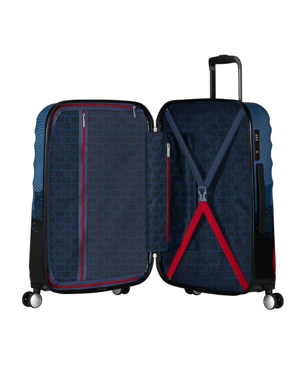 AMERICAN TOURISTER Gemiddelde koffer CAPTAIN AMERICA C WAVEBREAKER 67CM