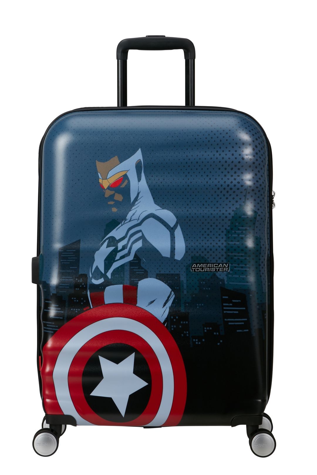 AMERICAN TOURISTER Gemiddelde koffer CAPTAIN AMERICA C WAVEBREAKER 67CM