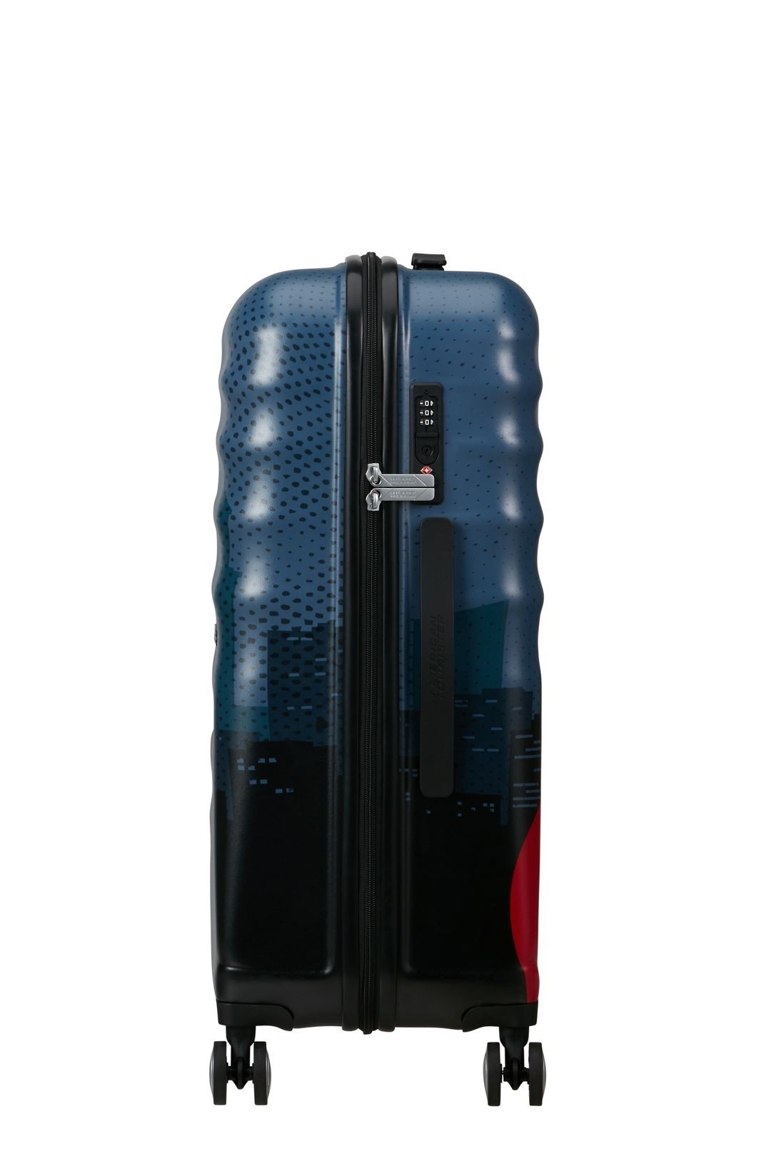 AMERICAN TOURISTER Gemiddelde koffer CAPTAIN AMERICA C WAVEBREAKER 67CM