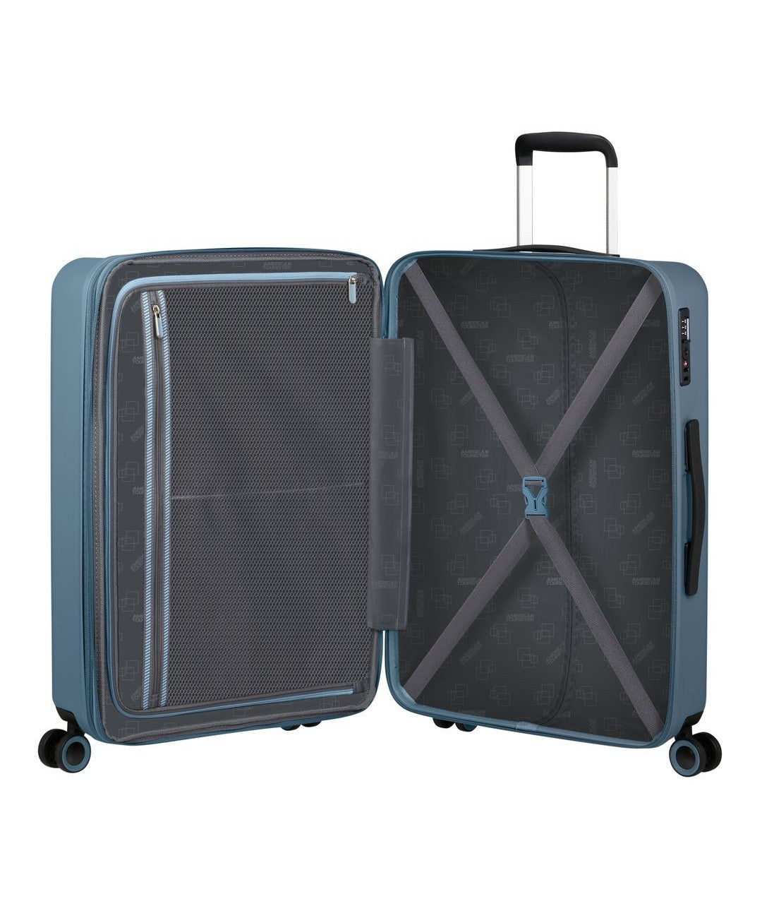 AMERICAN TOURISTER Keskikokoinen matkalaukku EXTENSIBLE DYNABELT 66CM