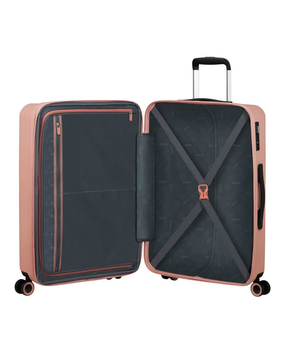 AMERICAN TOURISTER Keskikokoinen matkalaukku EXTENSIBLE DYNABELT 66CM