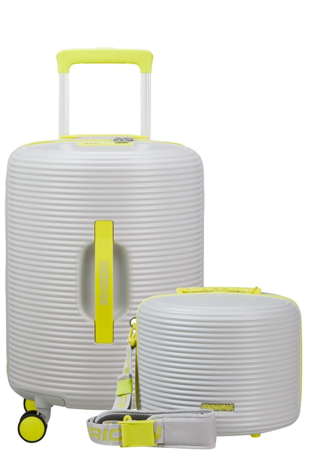 AMERICAN TOURISTER PACK TROLLEY ROLLIO 52/18cm und NECESER