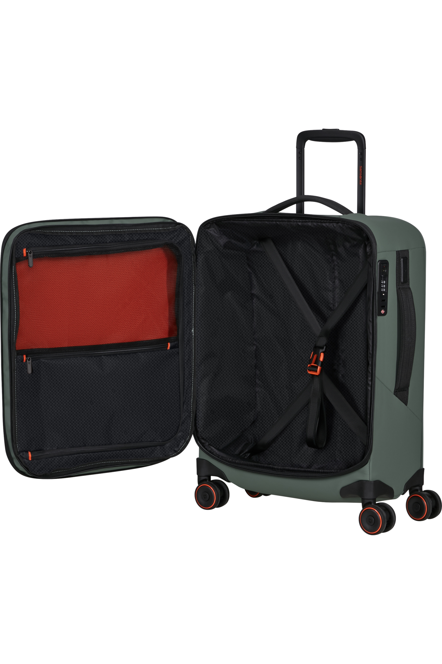 SAMSONITE Valigia da cabina extensible 55cm SMALTATO