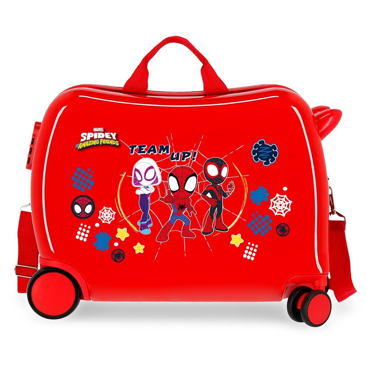 Correpasillos pour enfants 2 roues multidirectionnelles Spidey and friends