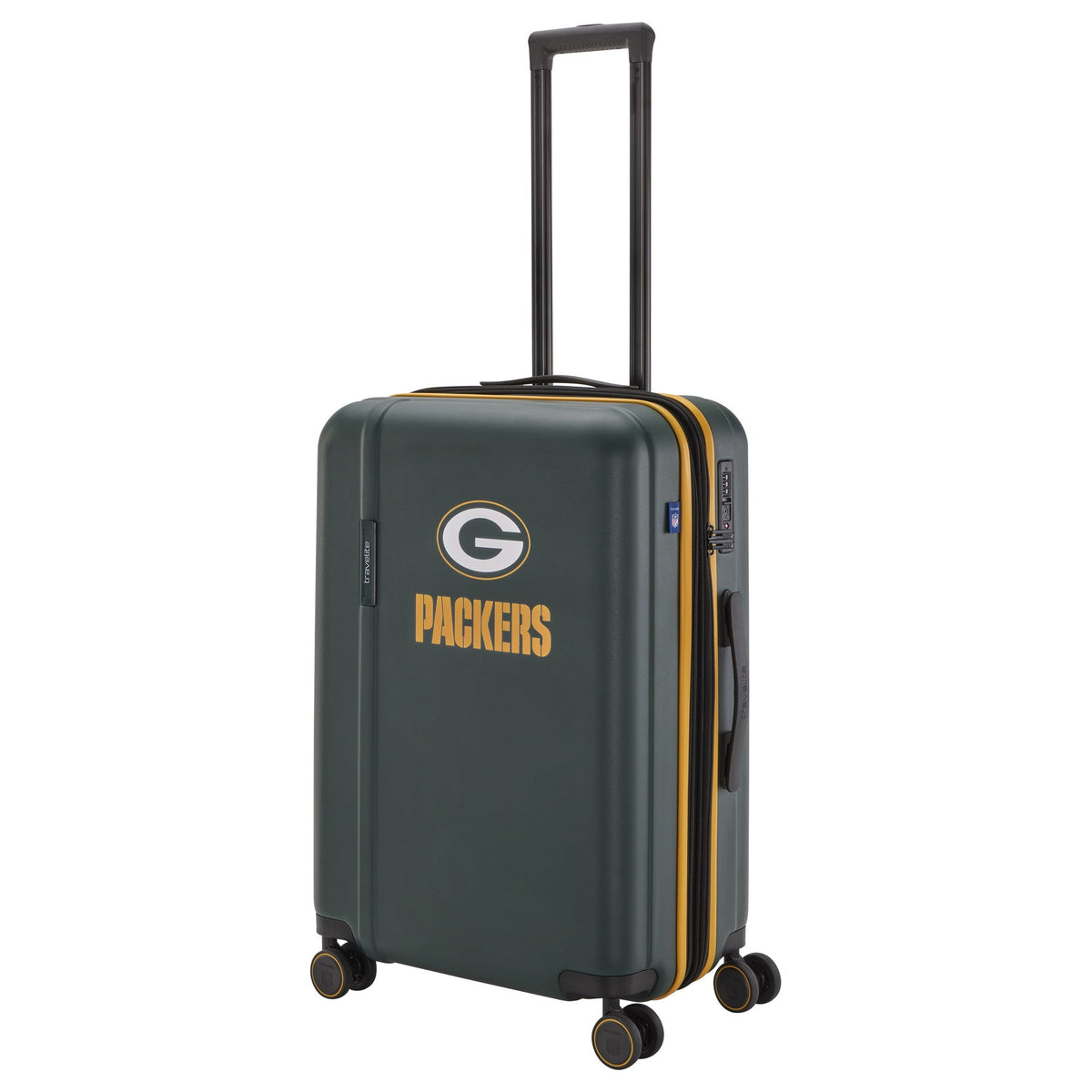 Travelite Nfl Medium Suitcase Extensible 67Cm Green Bay Packers