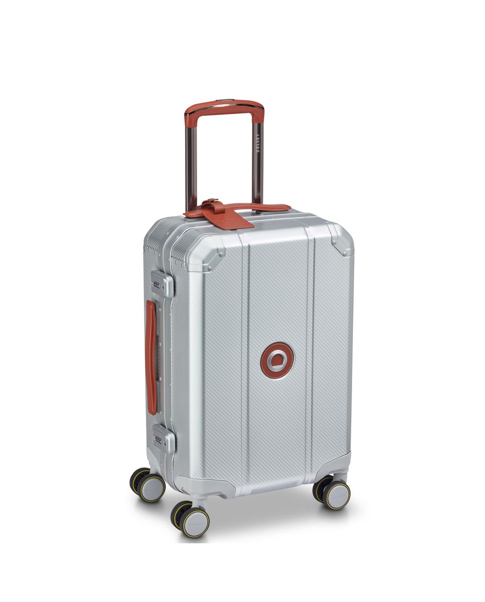 DELSEY ALU'R. TROLLEY CABIN 4 DOUBLE WHEELS 55CM