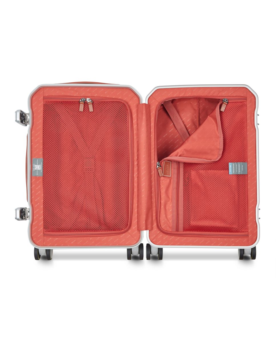 DELSEY ALU'R. TROLLEY CABIN 4 DOUBLE WHEELS 55CM