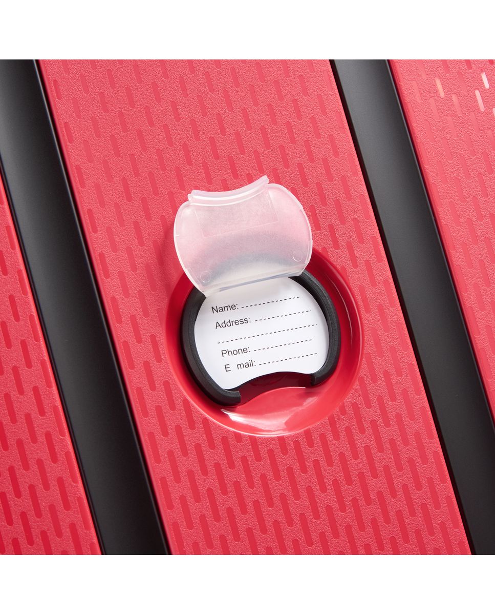 DELSEY BELMONT + Valise cabine SLIM 4 ROUES DOUBLES 55CM