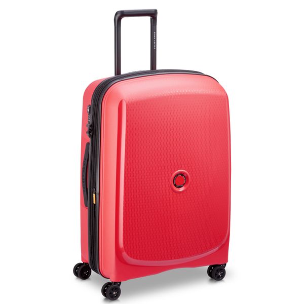 DELSEY BELMONT + EXPANDABLE SUITCASE 4 DOUBLE WHEELS 71 CM