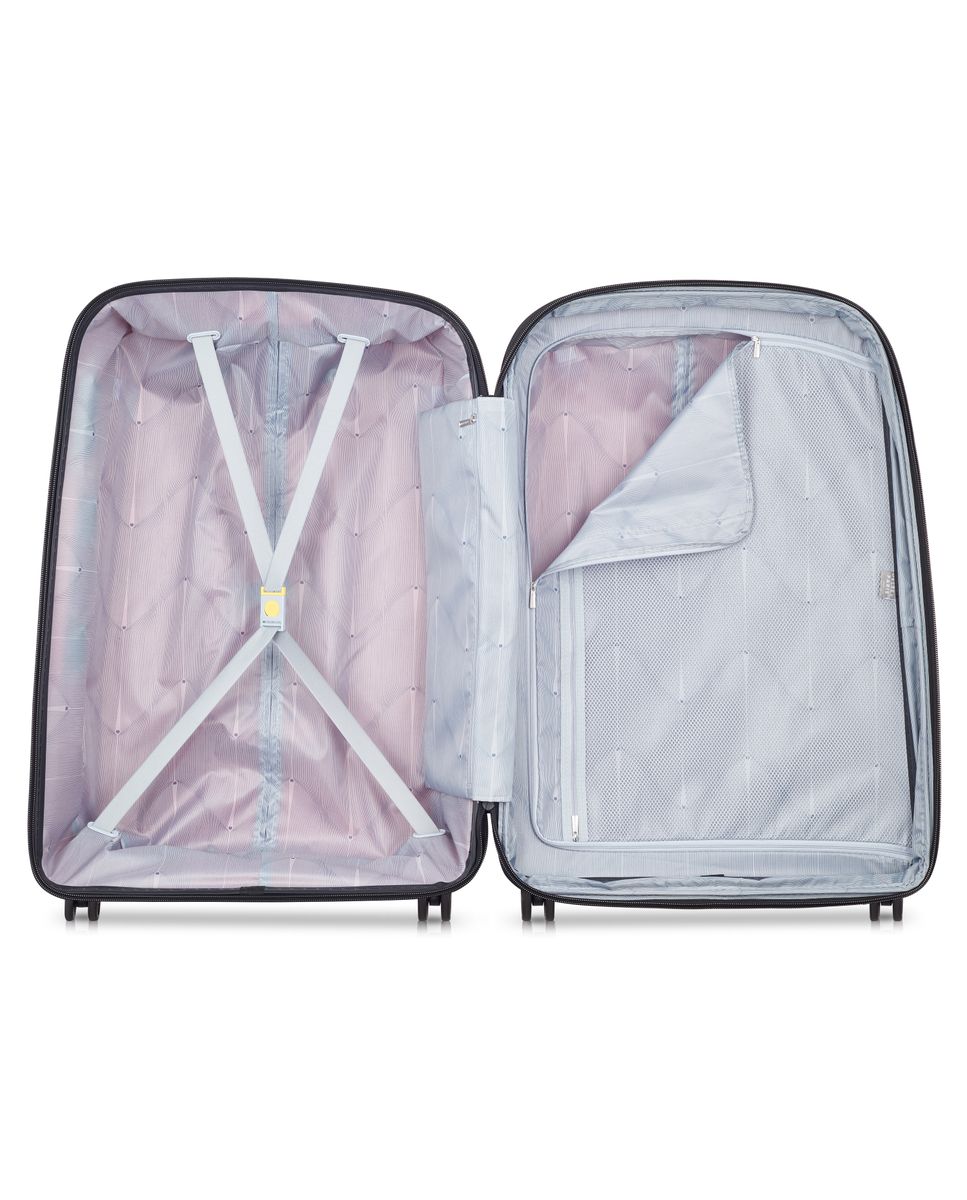 DELSEY BELMONT + EXPANDABLE SUITCASE 4 DOUBLE WHEELS 76 CM