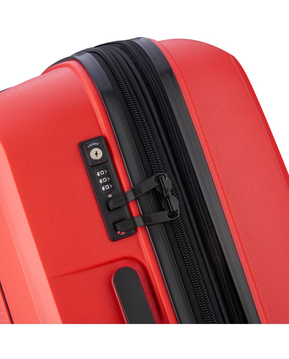 DELSEY BELMONT + EXPANDABLE SUITCASE 4 DOUBLE WHEELS 76 CM