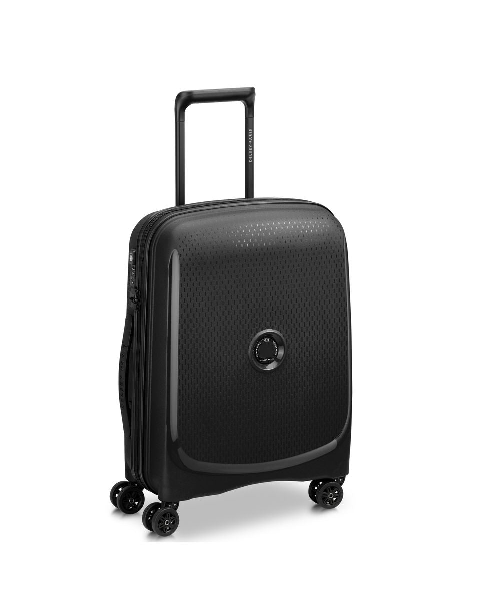 DELSEY BELMONT + Valise cabine SLIM 4 ROUES DOUBLES 55CM