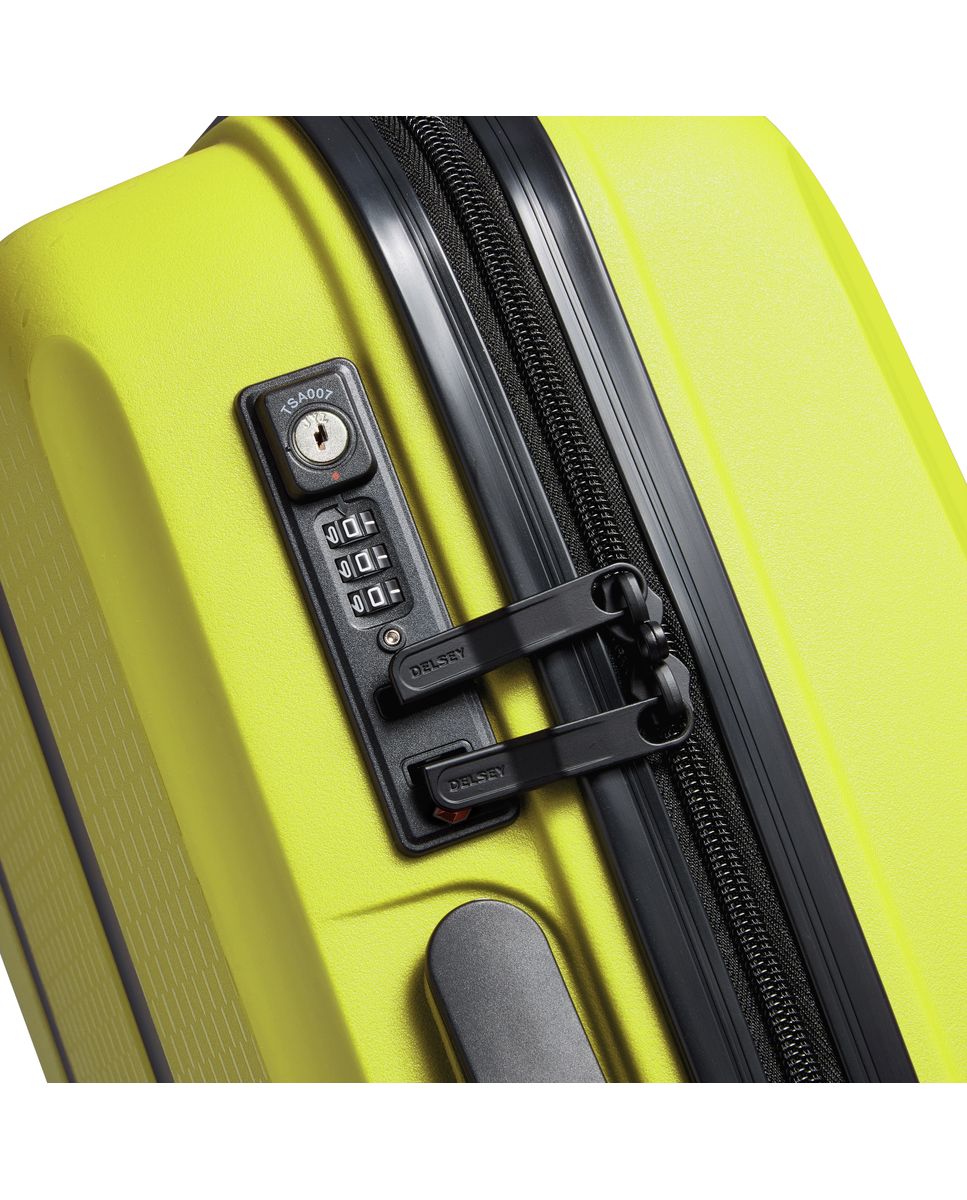 DELSEY BELMONT + Valise cabine SLIM 4 ROUES DOUBLES 55CM