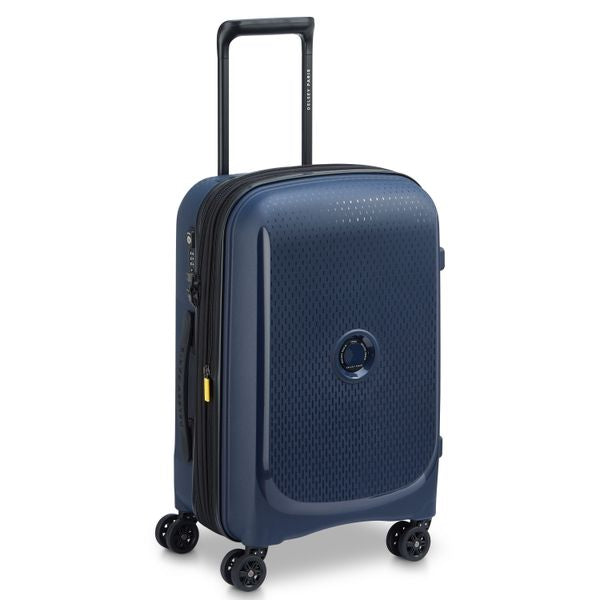 DELSEY BELMONT + Valise cabine EXTENSIBLE 4 ROUES DOUBLES 55CM