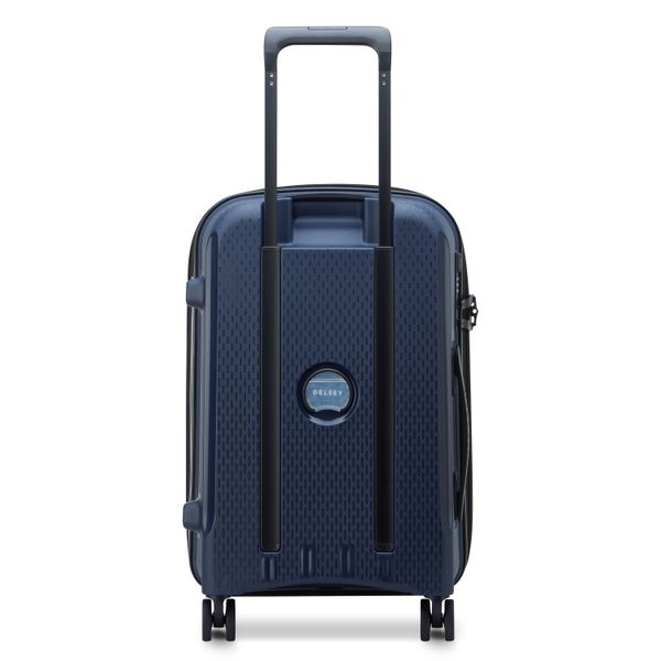 DELSEY BELMONT + Valise cabine EXTENSIBLE 4 ROUES DOUBLES 55CM