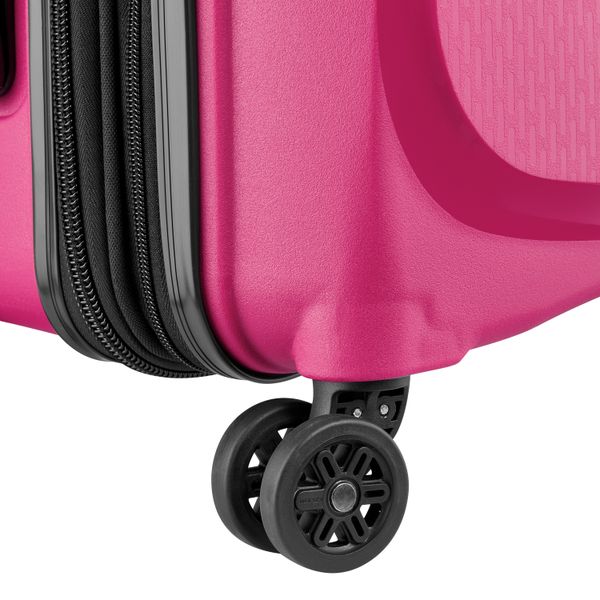 DELSEY BELMONT + Valise cabine EXTENSIBLE 4 ROUES DOUBLES 55CM