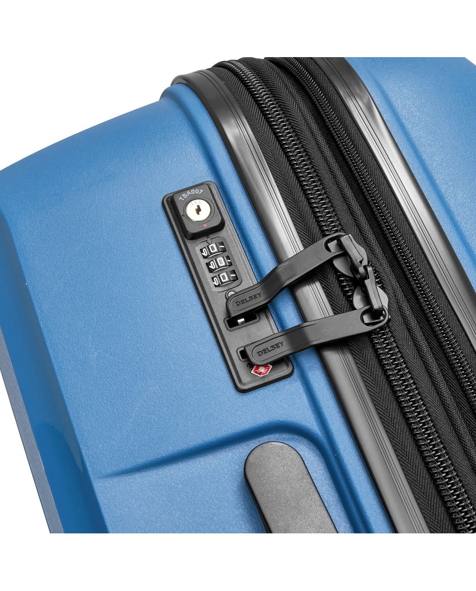 DELSEY BELMONT + EXPANDABLE SUITCASE 4 DOUBLE WHEELS 83CM
