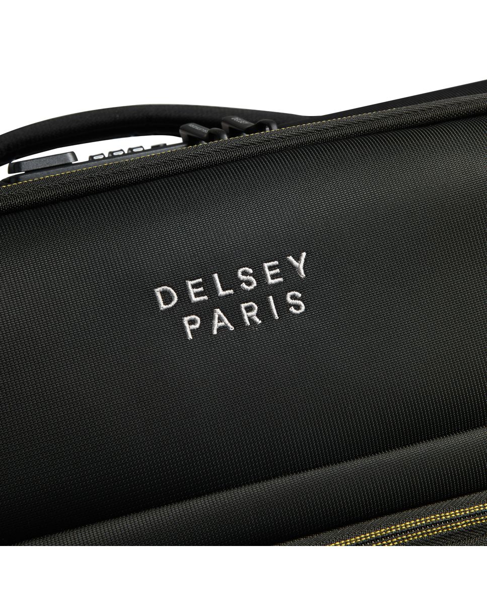 DELSEY BROCHANT 3 Cabin suitcase EXPANDABLE 4 DOUBLE WHEELS 55CM