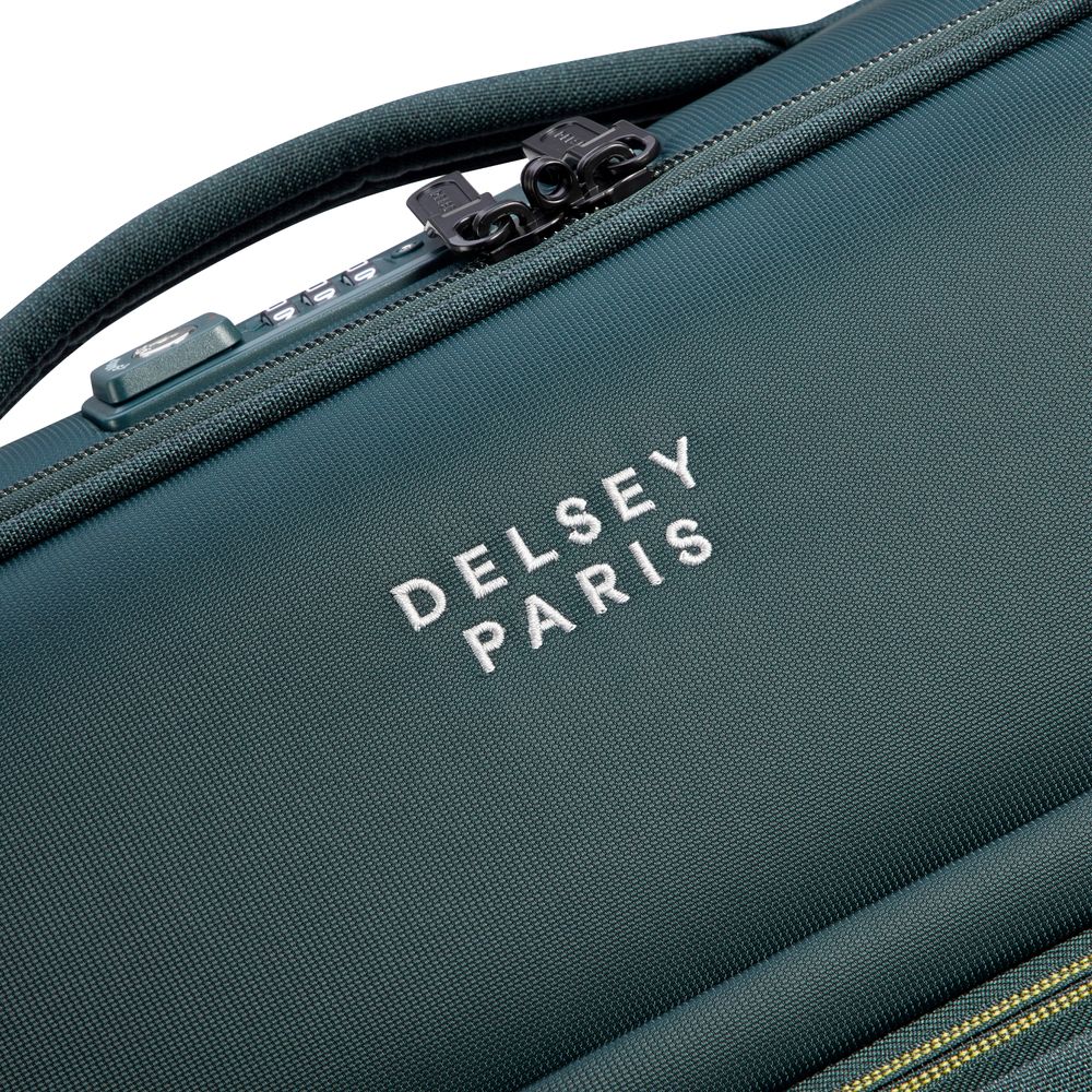 DELSEY BROCHANT 3 Cabinekoffer SLIM UITBREIDBAAR 4 DUBBELE WIELEN 55CM