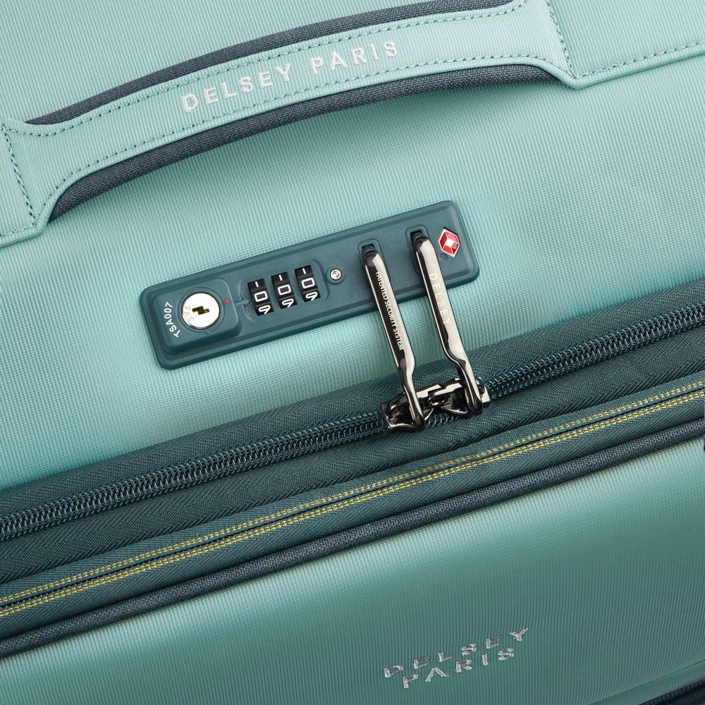 DELSEY BROCHANT 3 UDVIDERBAR Kuffert 4 DOBBELT HJUL 67CM
