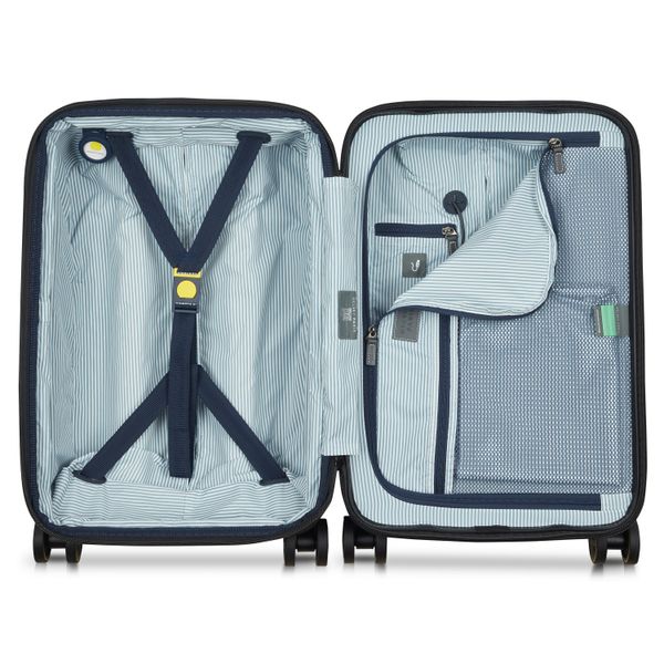 DELSEY KADENZ TROLLEY ERWEITERBARE KABINE 4 DOPPELRÄDER 55CM
