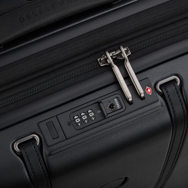 DELSEY CADENCE TROLLEY CABINE SLIM EXTENSIBLE 4 ROUES DOUBLES 55CM