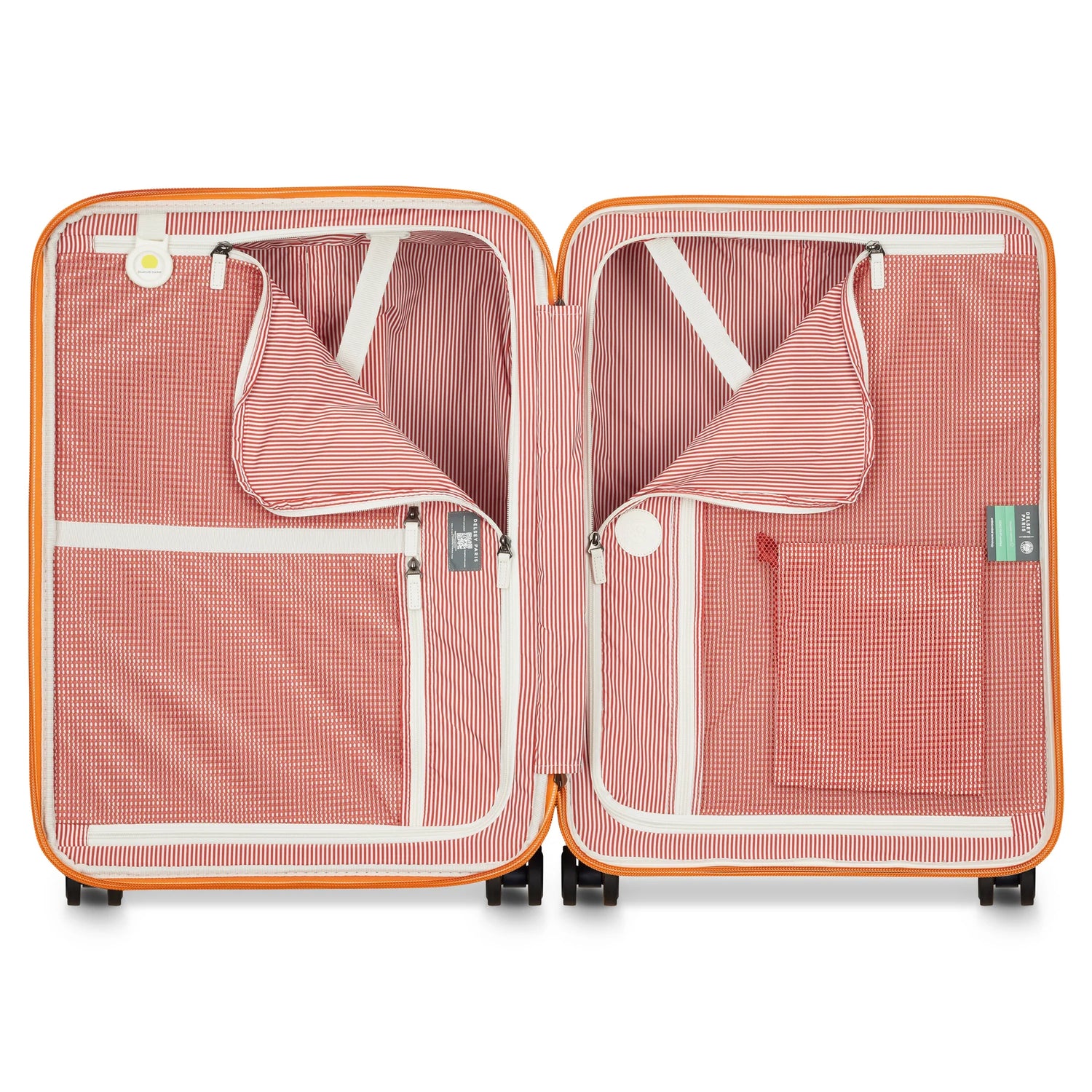 DELSEY KADENZ TROLLEY ERWEITERBAR 4 DOPPELRÄDER 66CM -ED. ROLAND GARROS SPEZIAL