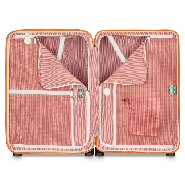 DELSEY CADENCE TROLLEY EXTENSIBLE 4 ROUES DOUBLES 76CM - ED. SPÉCIAL ROLAND GARROS
