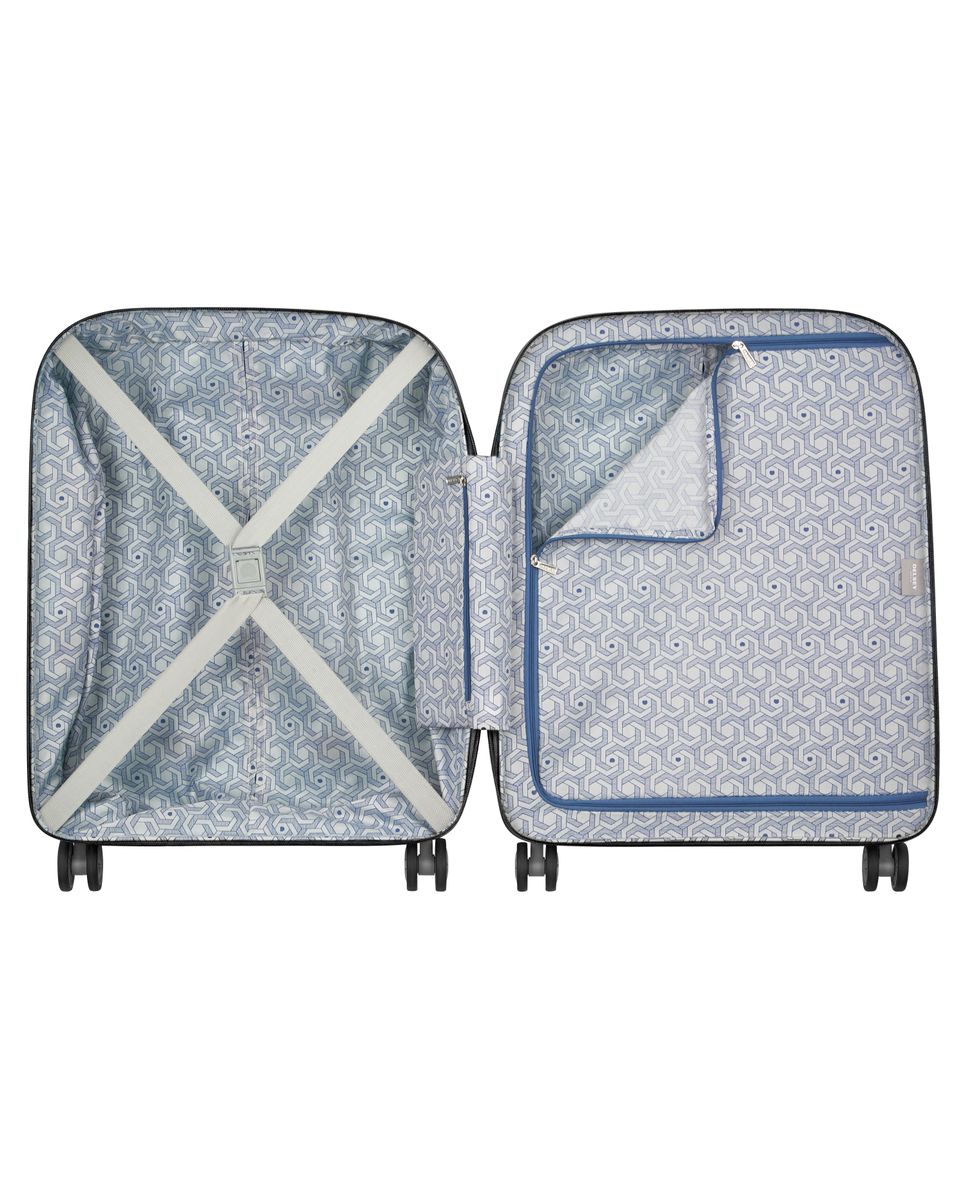 DELSEY CLAVEL. TROLLEY CABINA SLIM 4 RUOTE DOPPIE 55CM