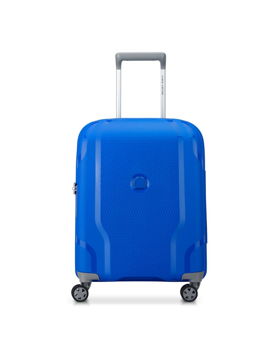 DELSEY CLAVEL. TROLLEY CABINA SLIM 4 RUOTE DOPPIE 55CM