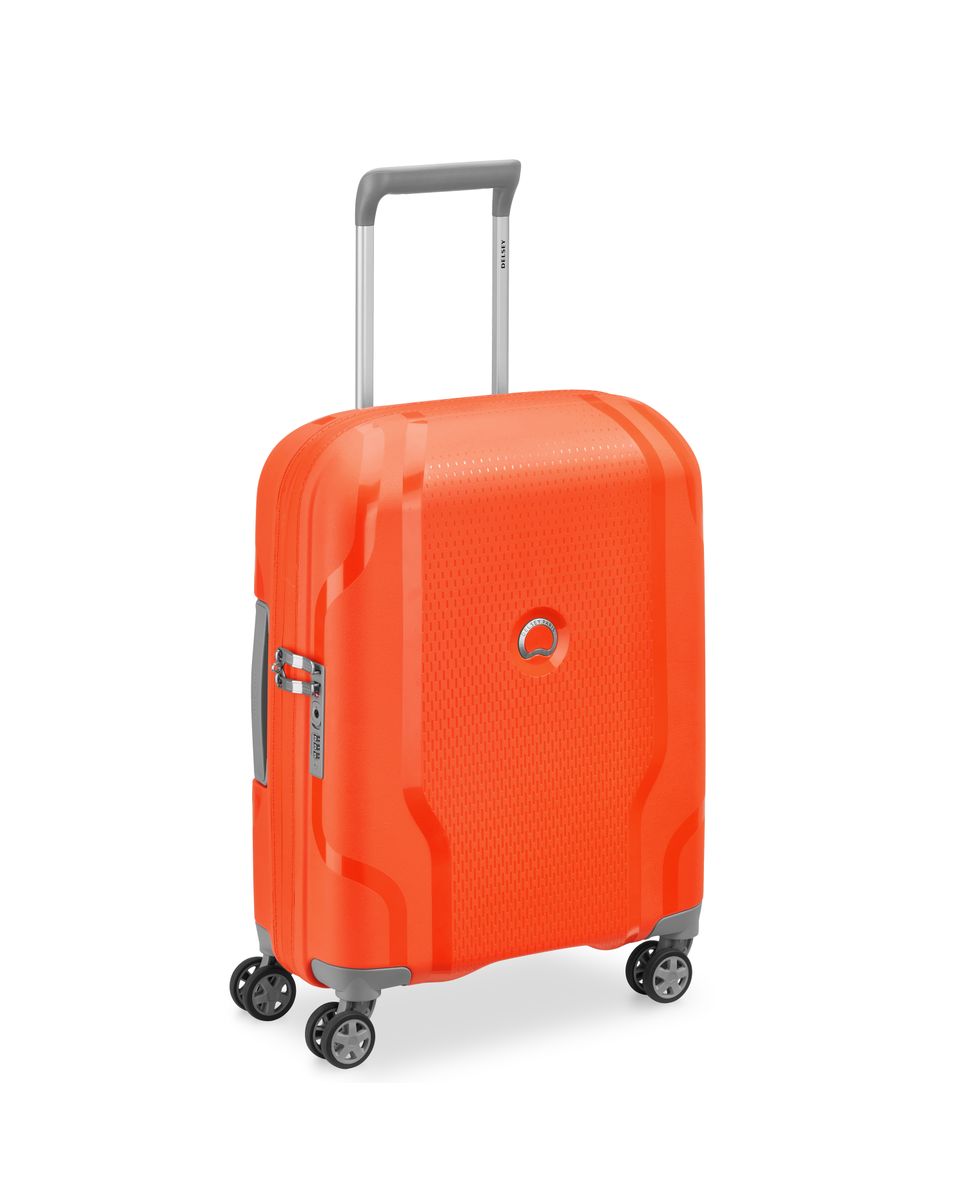 DELSEY CLAVEL. TROLLEY CABINA SLIM 4 RUOTE DOPPIE 55CM