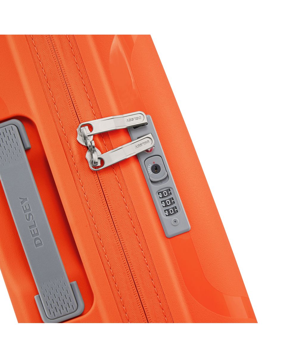 DELSEY CLAVEL. TROLLEY CABINA SLIM 4 RUOTE DOPPIE 55CM