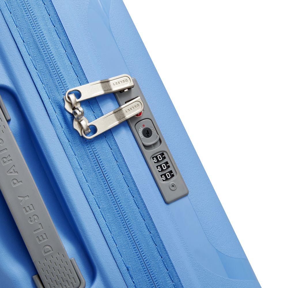 DELSEY CLAVEL. TROLLEY CABINA SLIM 4 RUOTE DOPPIE 55CM