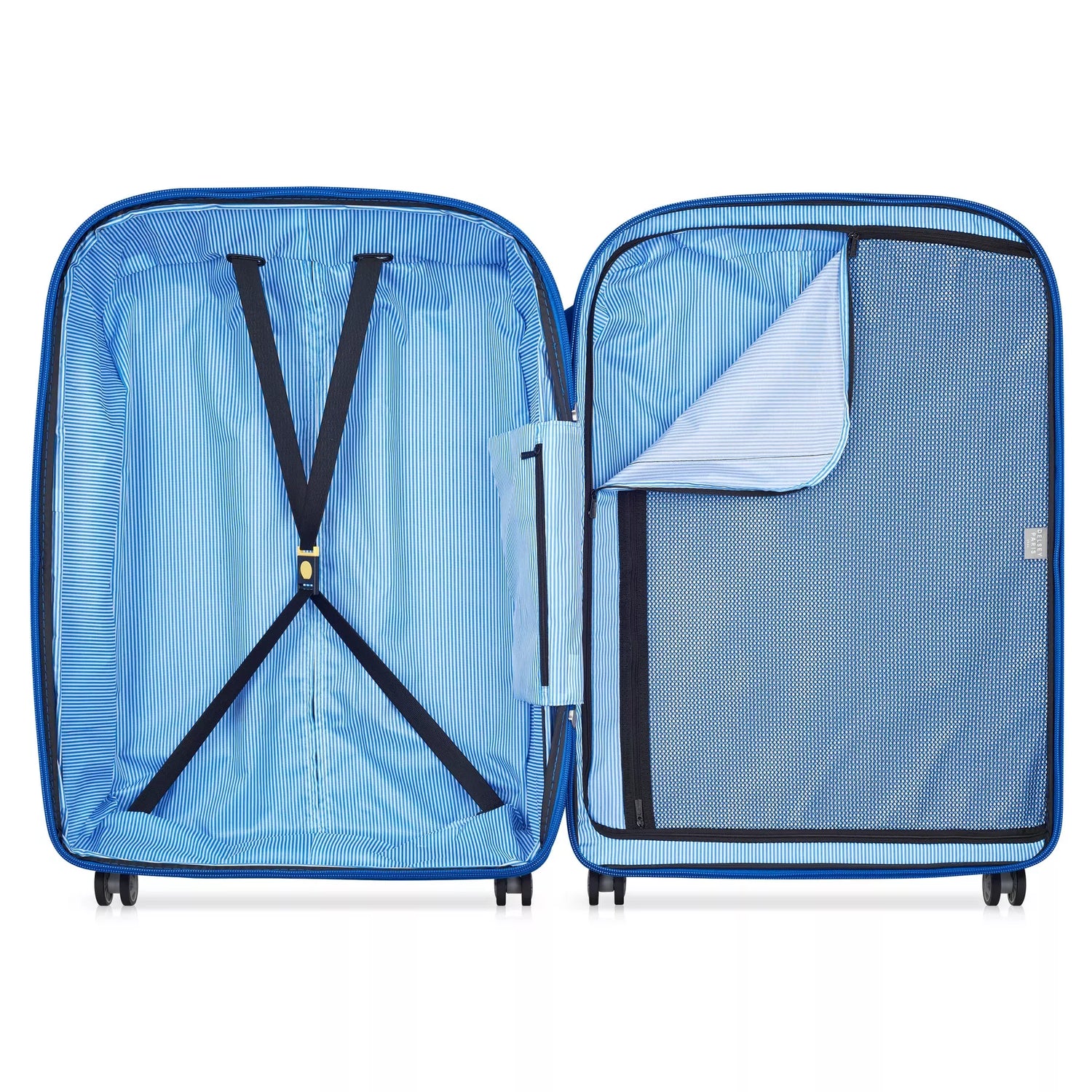 DELSEY CLAVEL. TROLLEY EXPANDABLE 4 DOUBLE WHEELS 76CM